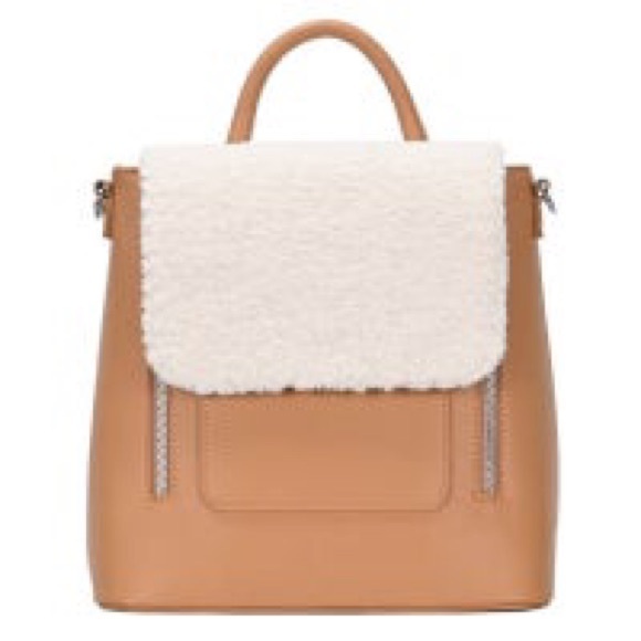 BLACK backpack convertible purse - Picture 6 of 6